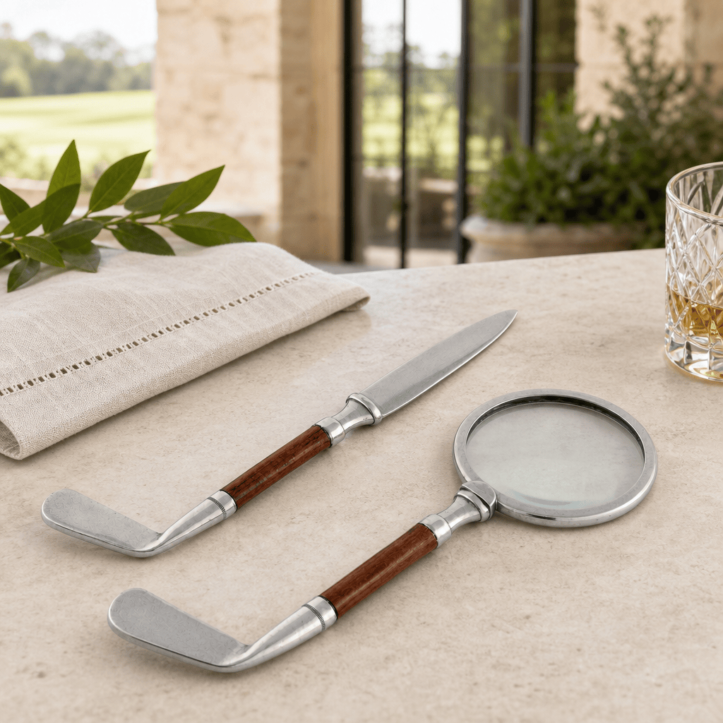 Golf Club Pewter Letter Opener 5
