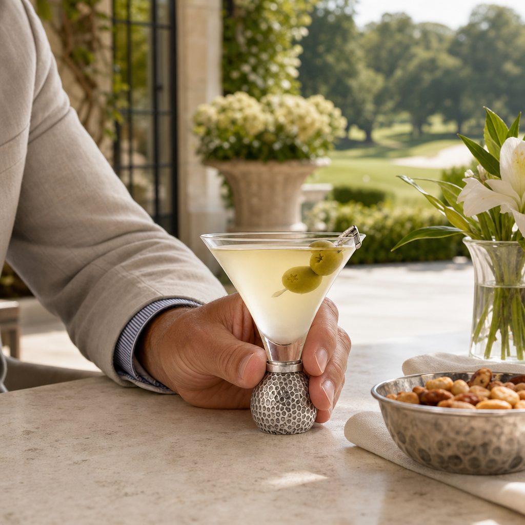 Golf Ball Cocktail / Martini Glass 6