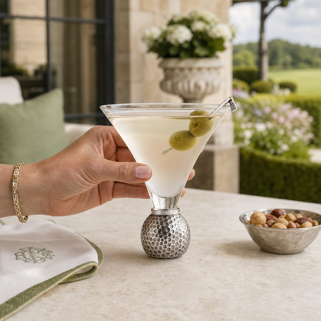 Golf Ball Cocktail / Martini Glass 3
