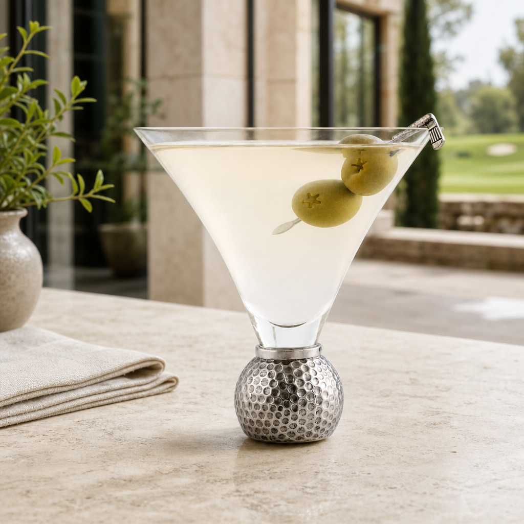 Golf Ball Cocktail / Martini Glass 2