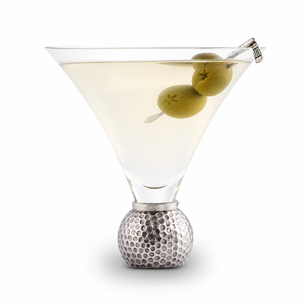Golf Ball Cocktail / Martini Glass 1