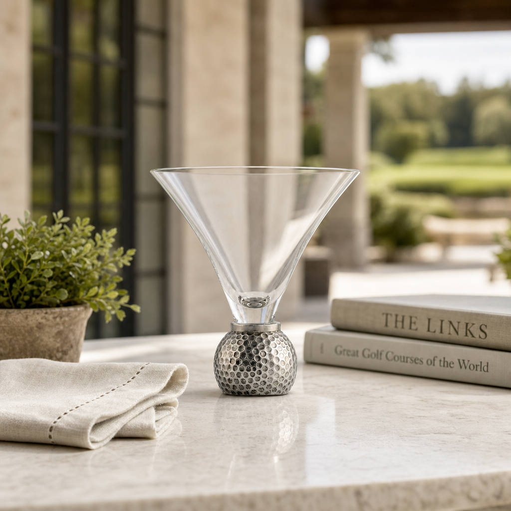 Golf Ball Cocktail / Martini Glass 3