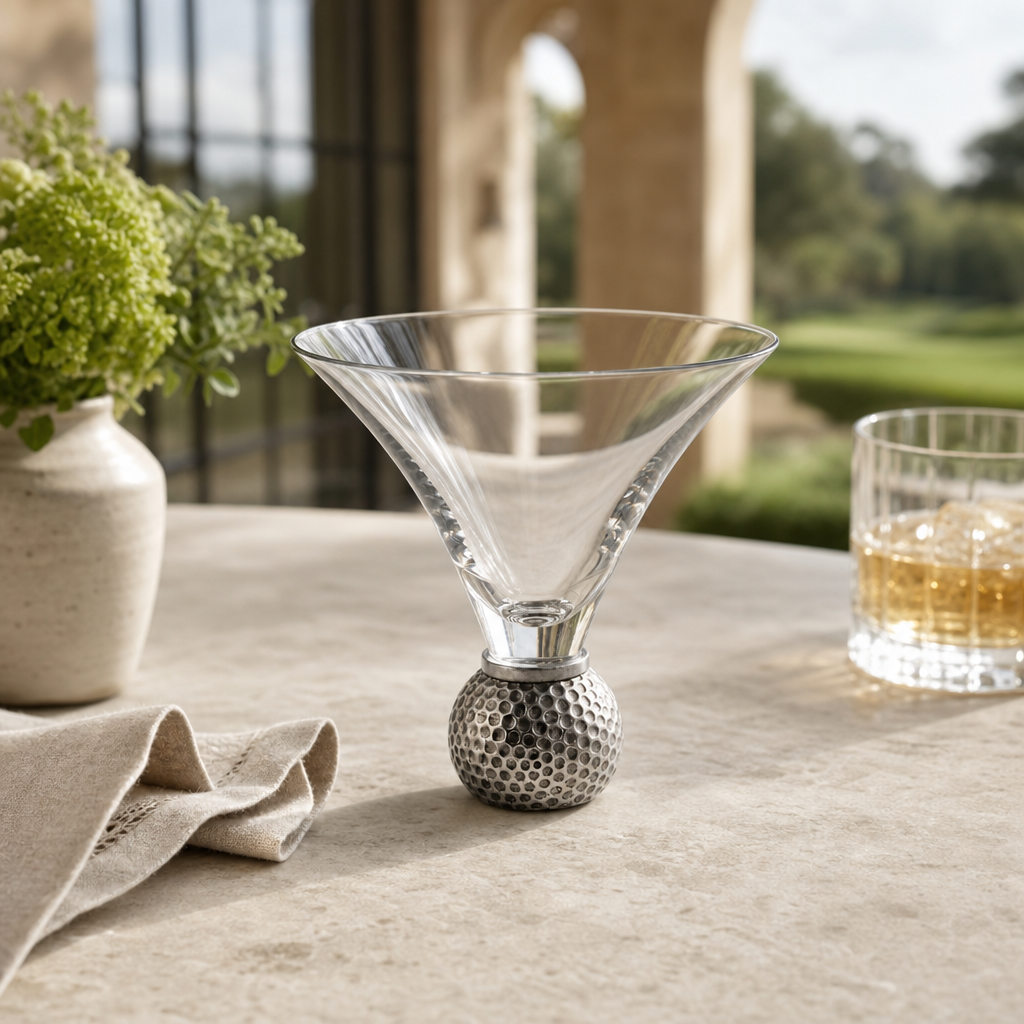 Golf Ball Cocktail / Martini Glass 5