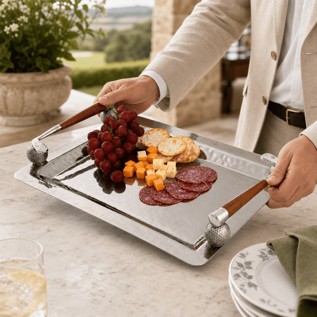 Golf Handle Stainless Tray 5
