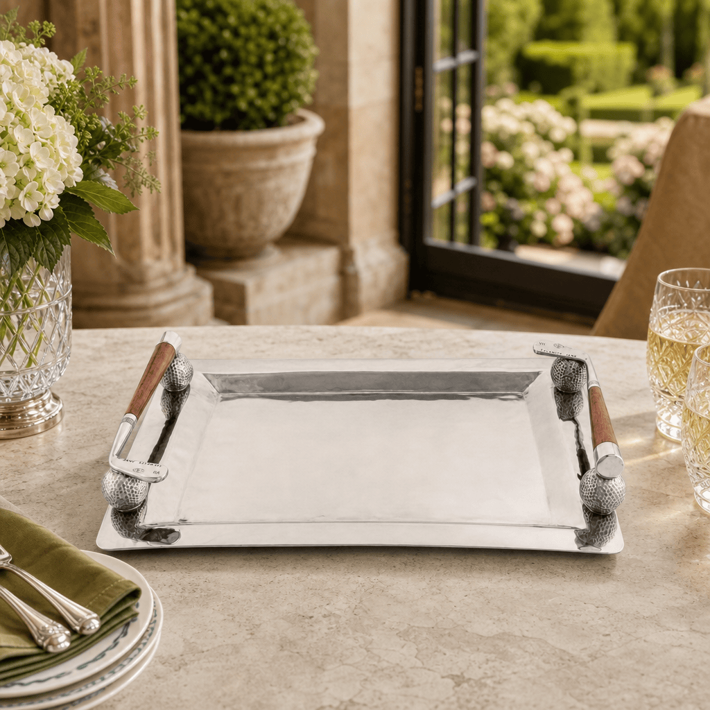 Golf Handle Stainless Tray 6