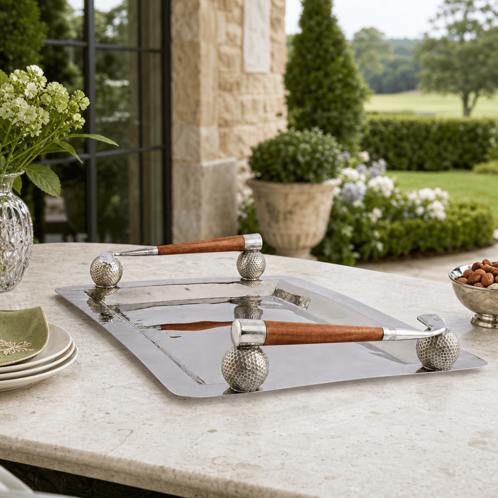 Golf Handle Stainless Tray 7