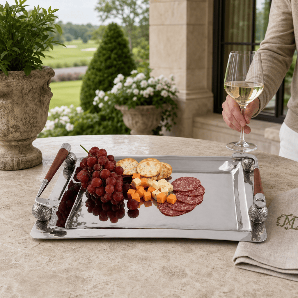 Golf Handle Stainless Tray 8