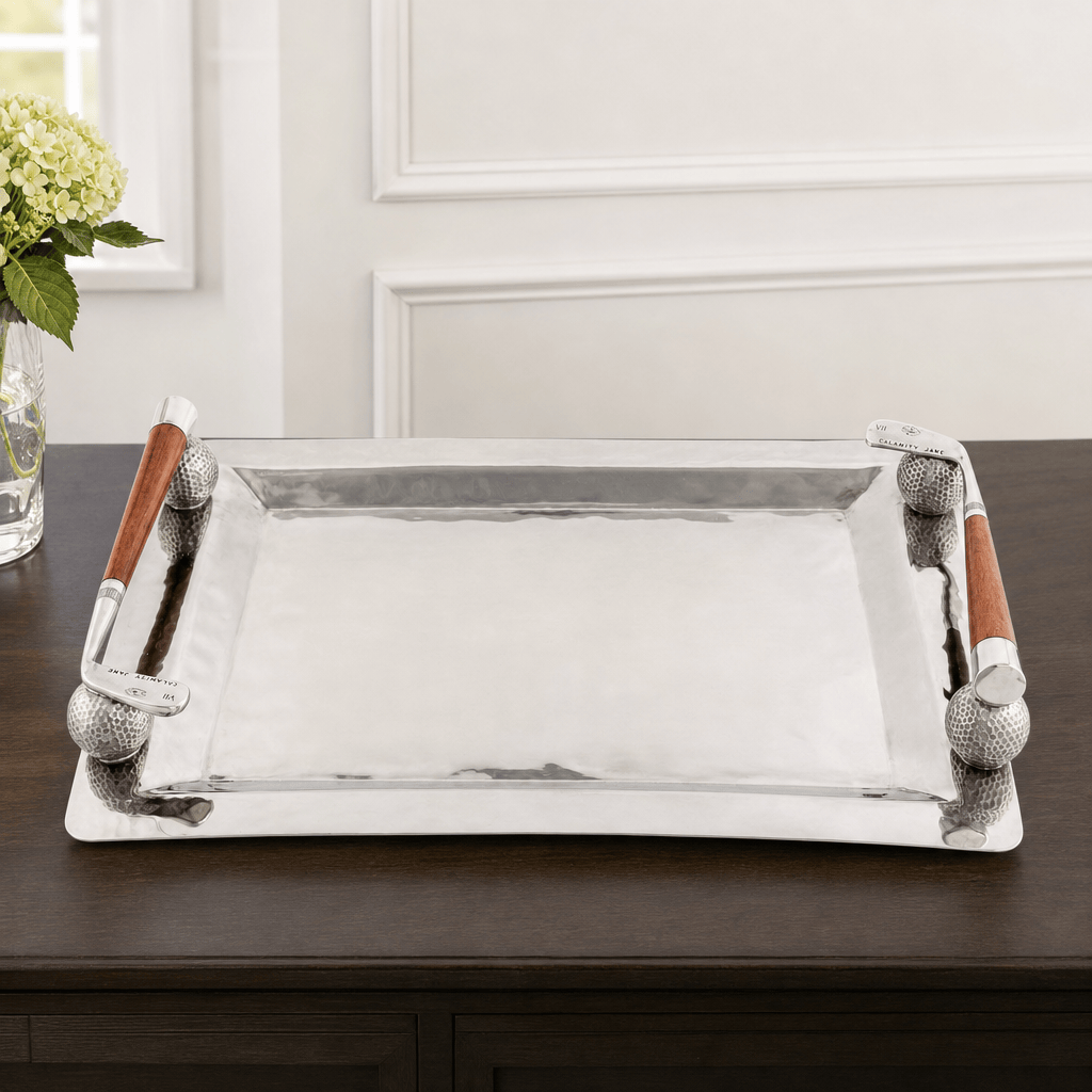 Golf Handle Stainless Tray 9