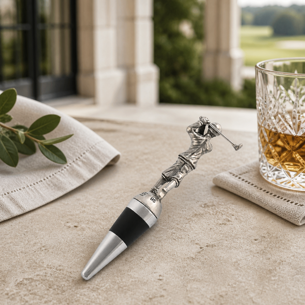 Golfer Bottle Stopper 5