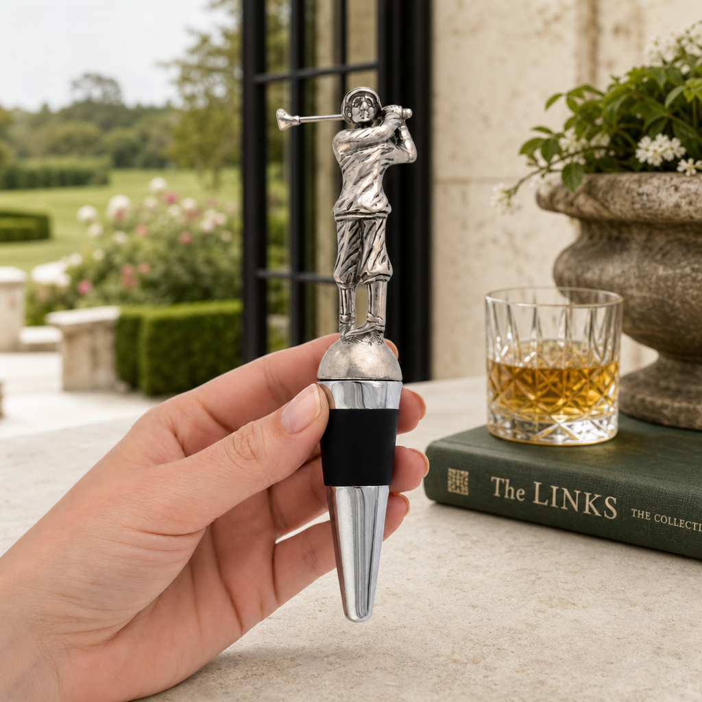 Golfer Bottle Stopper 5