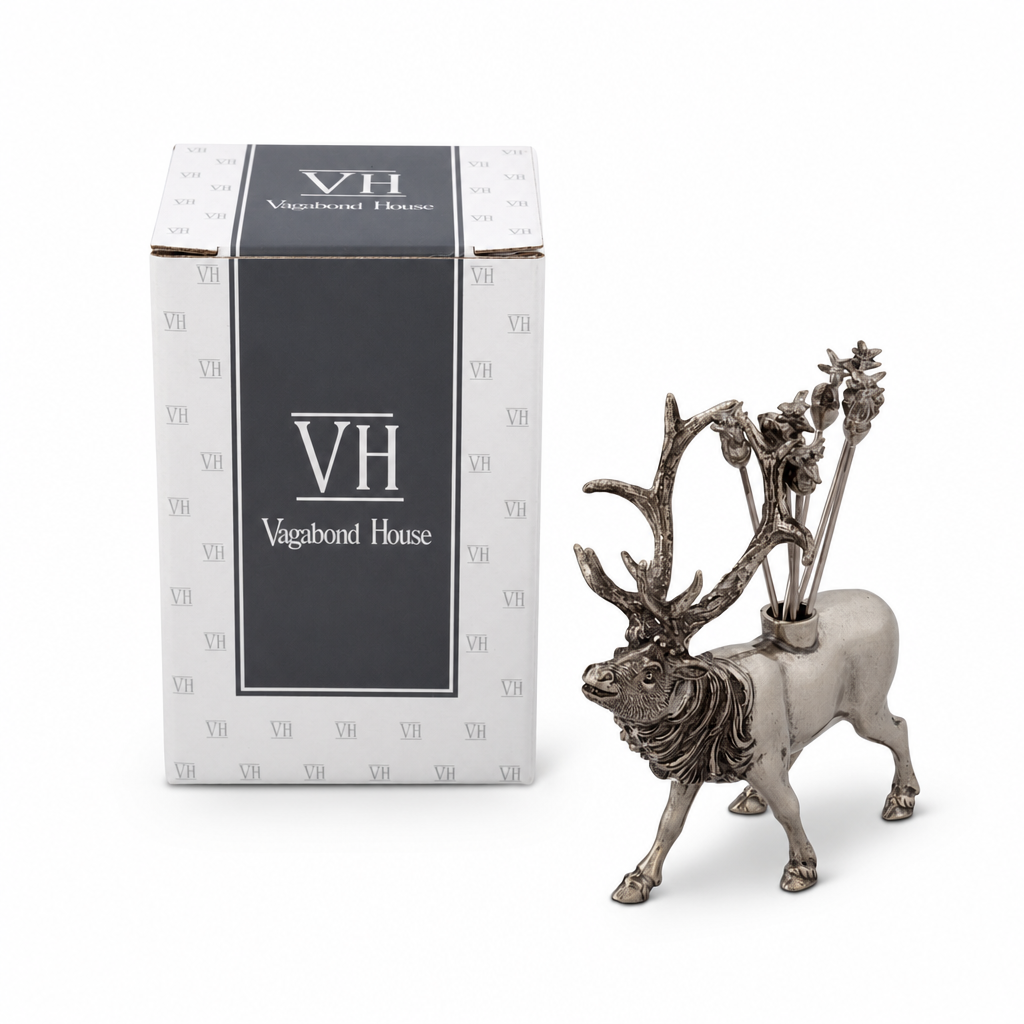 Elk Pewter Cheese Pick Set 8