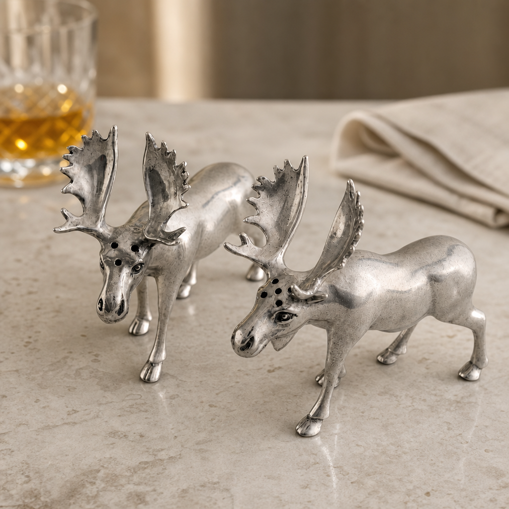 Moose Salt & Pepper Set 3