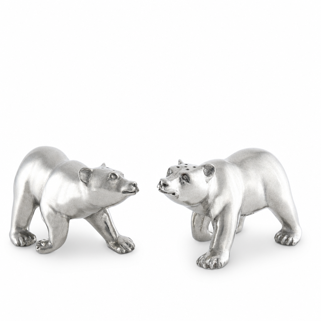 Pewter Polar Bear Salt & Pepper Shaker 1