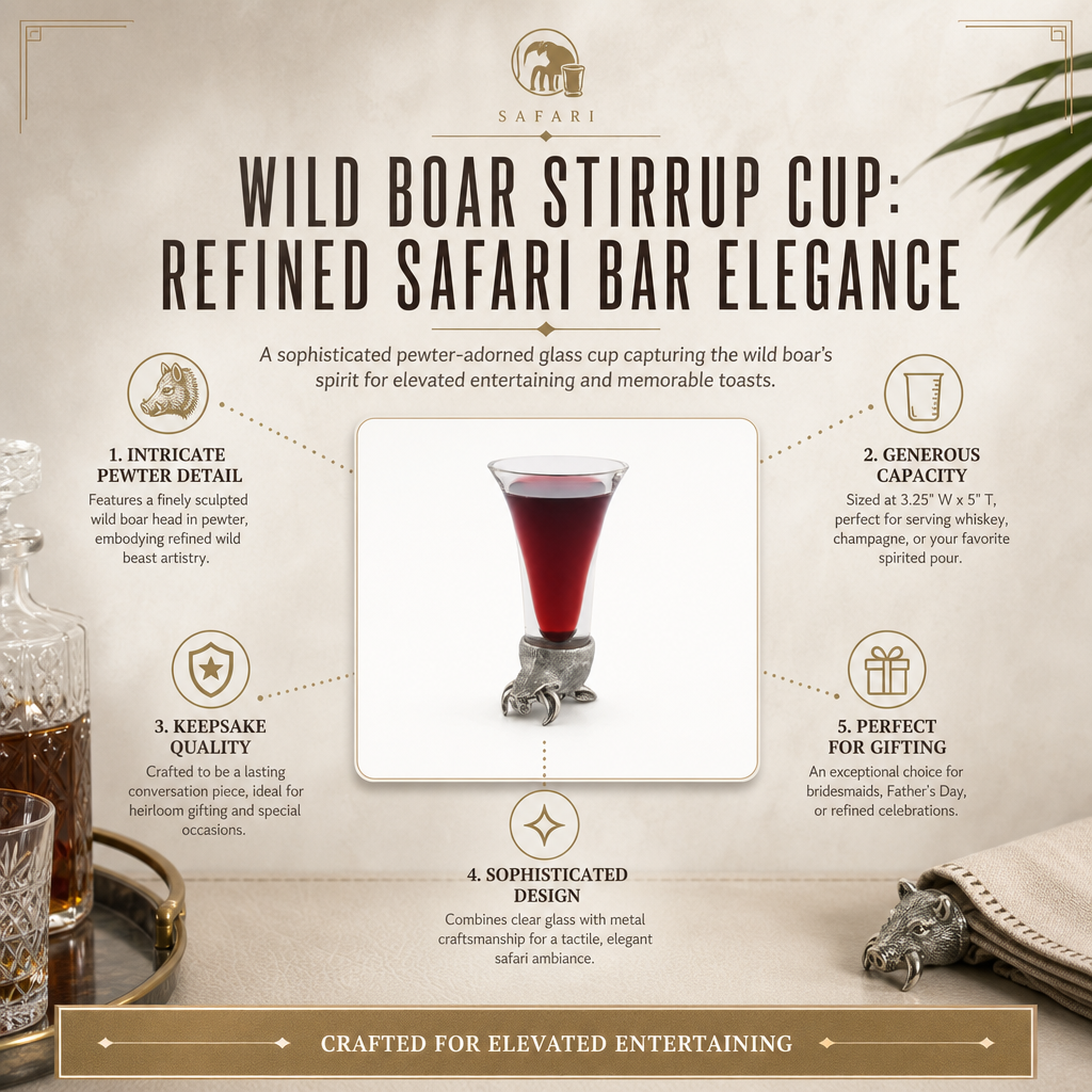 Wild Boar Stirrup Cup 1