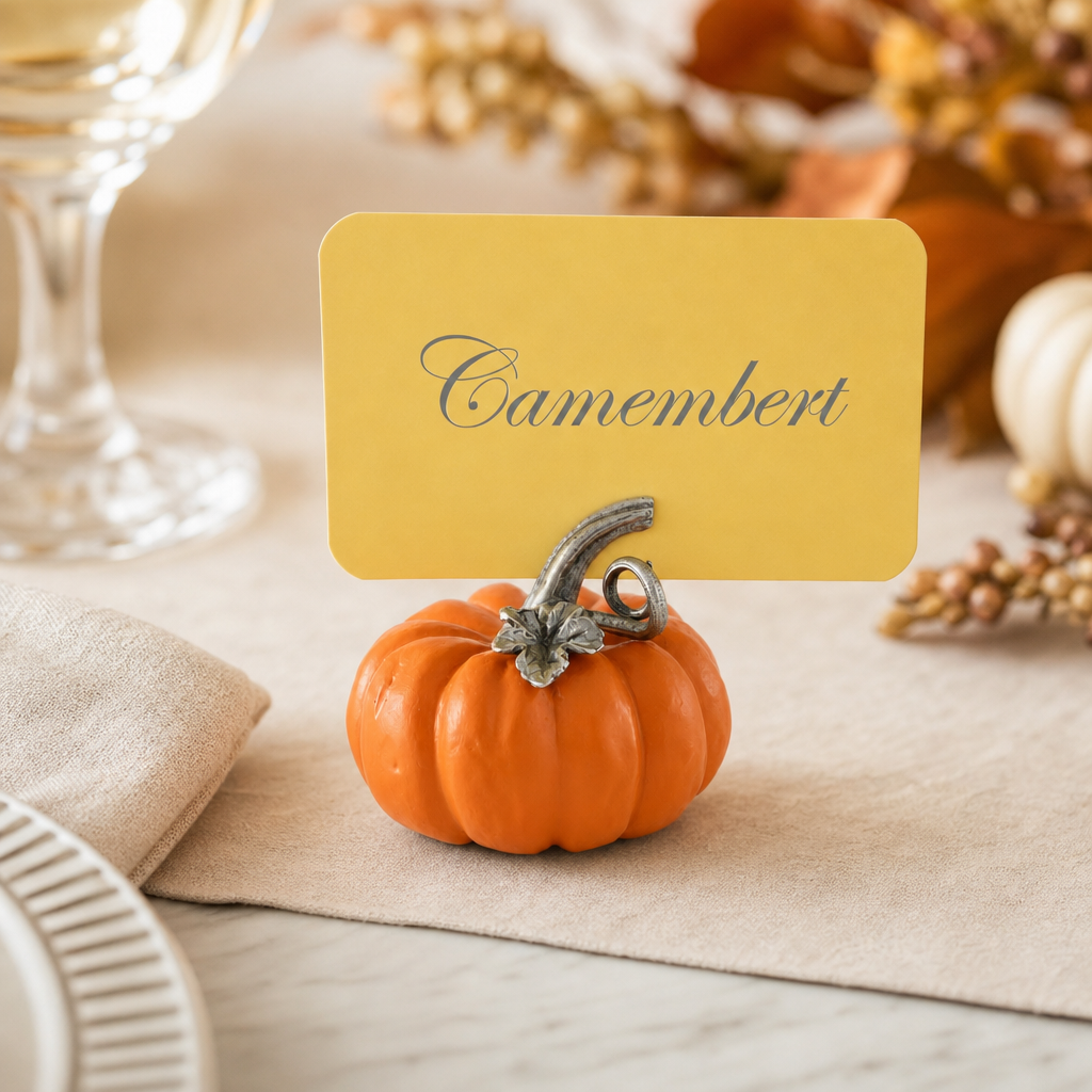 Pumpkin Place Card Holder 2