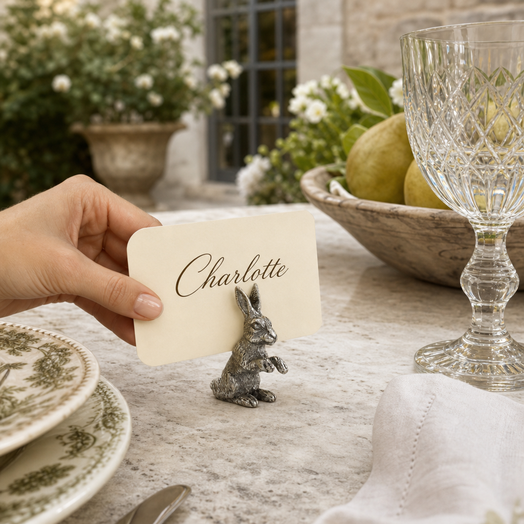 Rabbit Place Card Holder 4