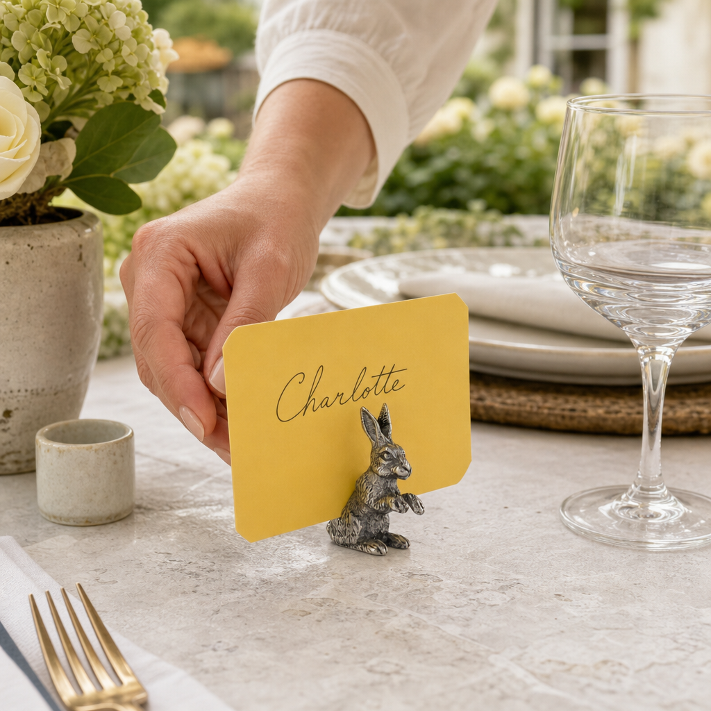Rabbit Place Card Holder 3