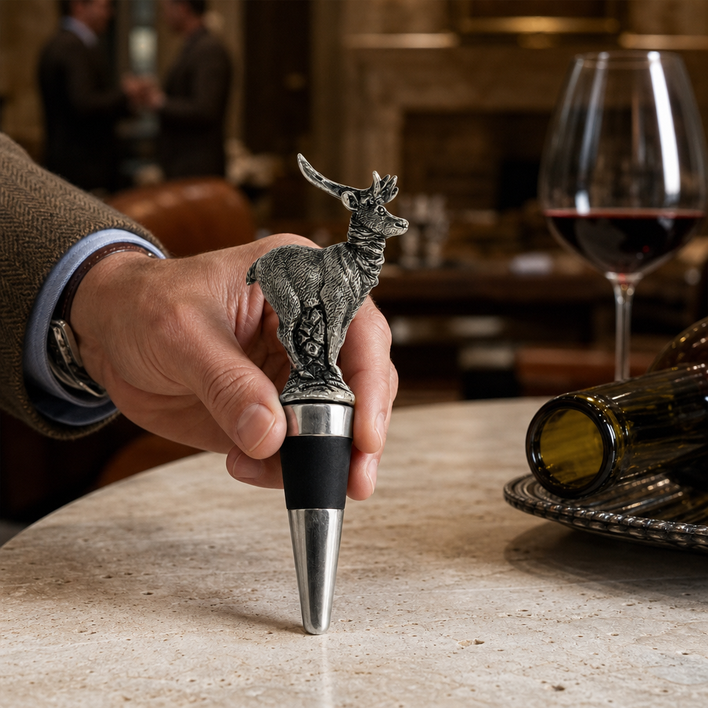 Elk Bottle Stopper 3