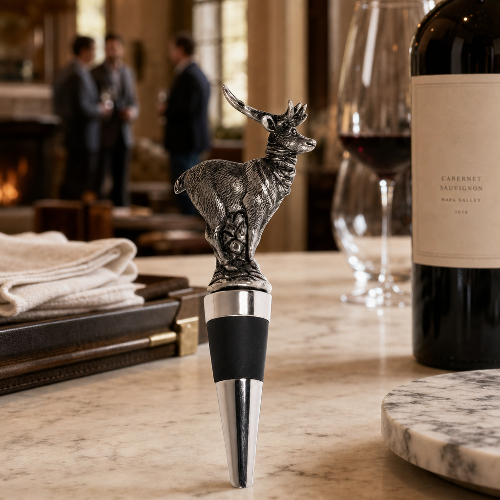 Elk Bottle Stopper 3