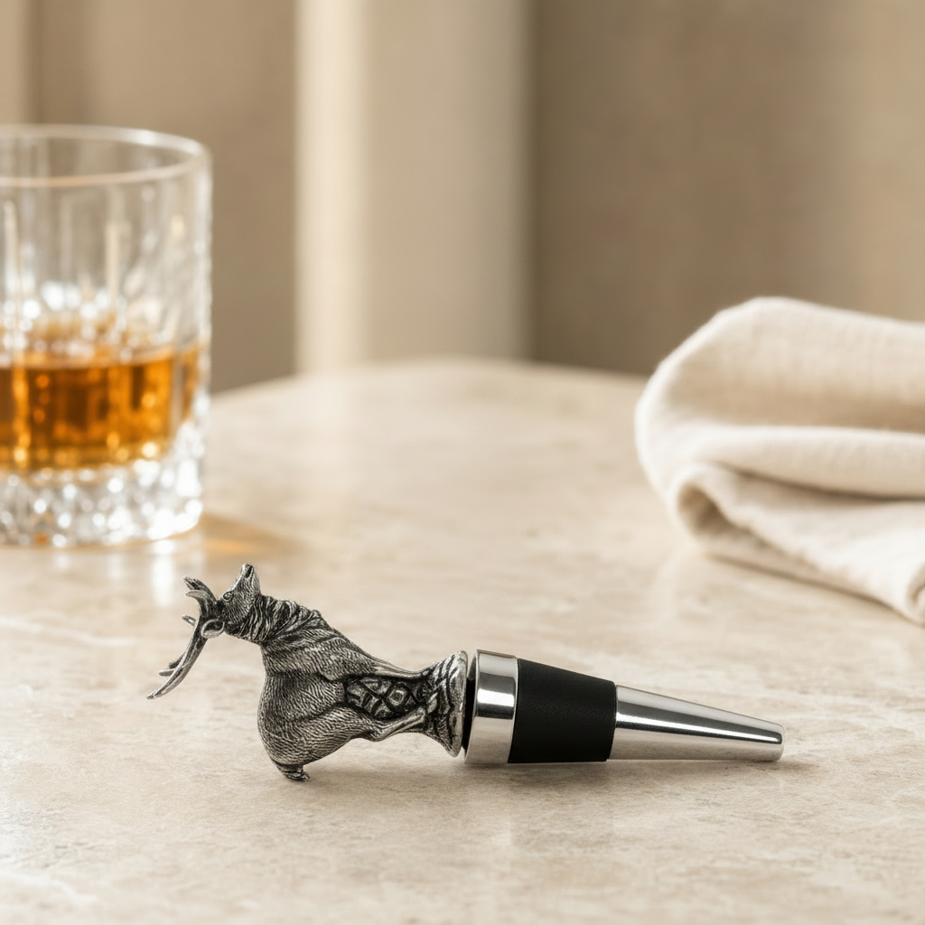 Elk Bottle Stopper
