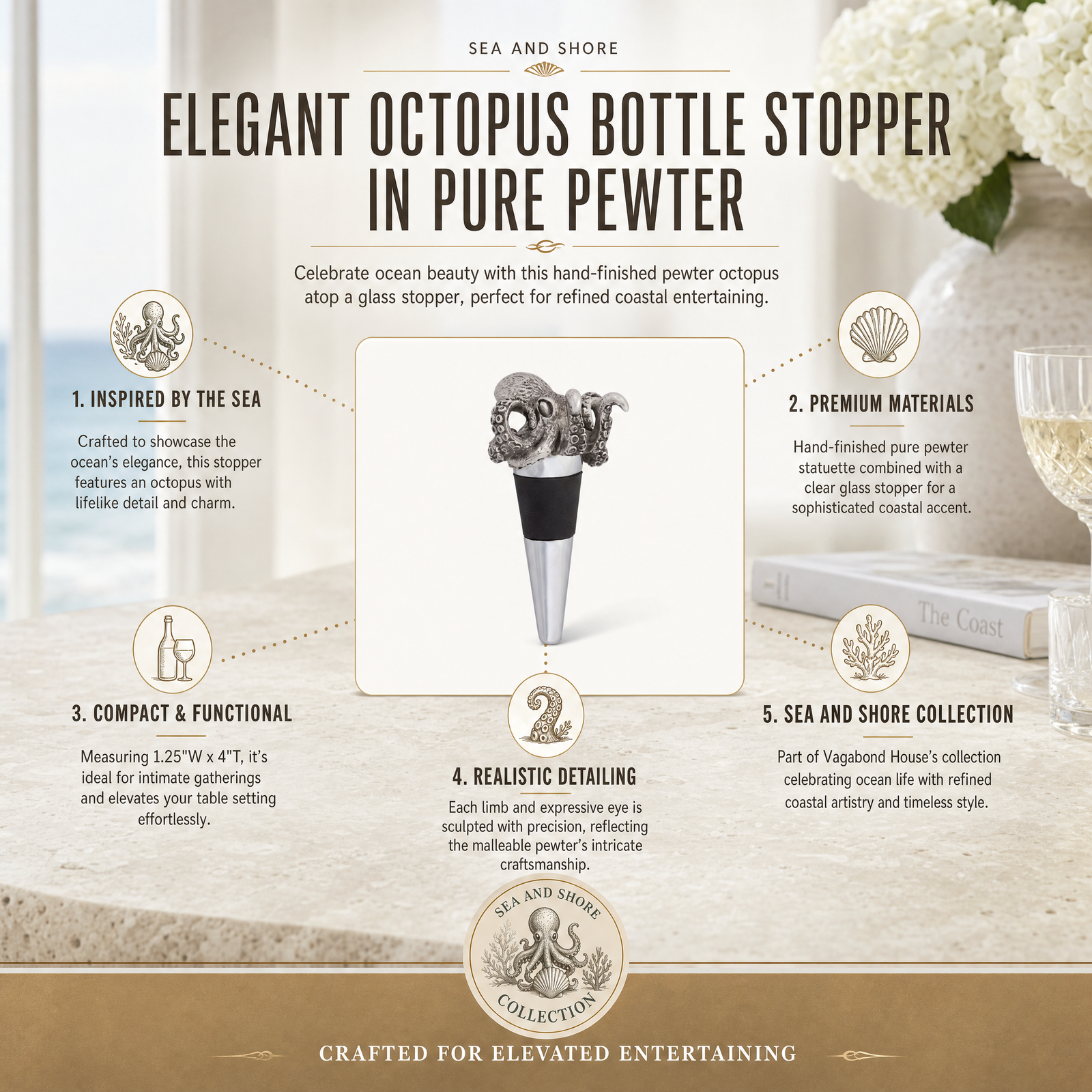 Octopus Bottle Stopper 7