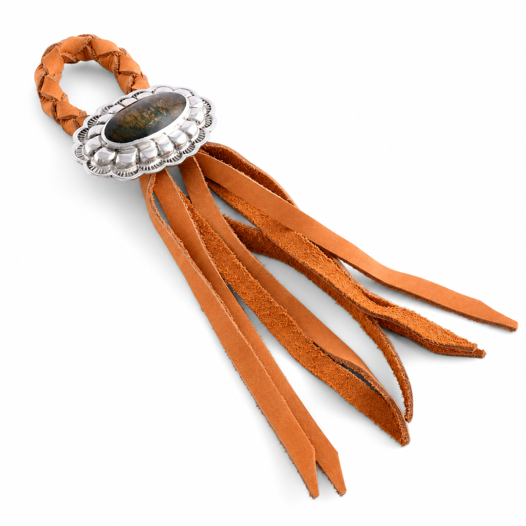 Concho Leather Napkin Ring 1