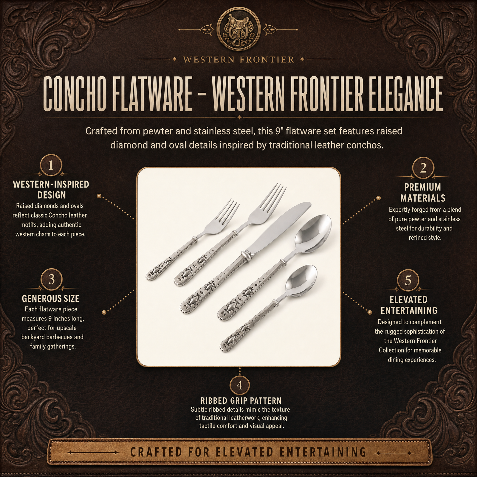Concho Flatware 9