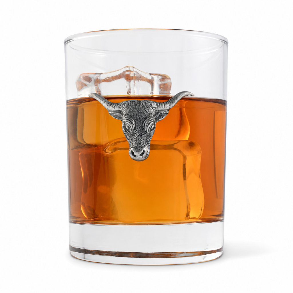 Long Horn Double Old Fashion Bar Glass 1