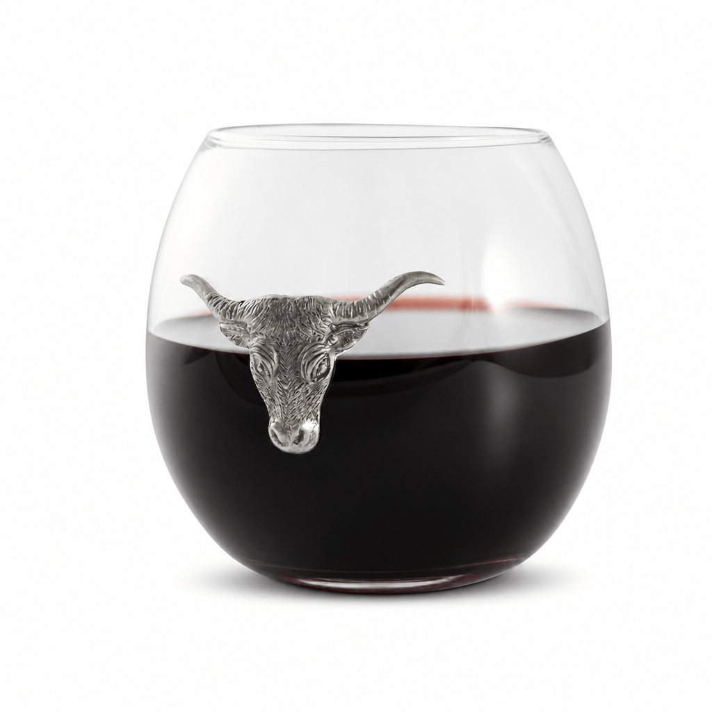 Longhorn Stemless Wine Glass 10
