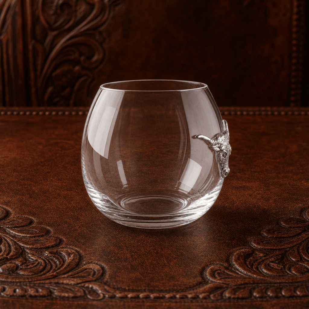 Longhorn Stemless Wine Glass 4