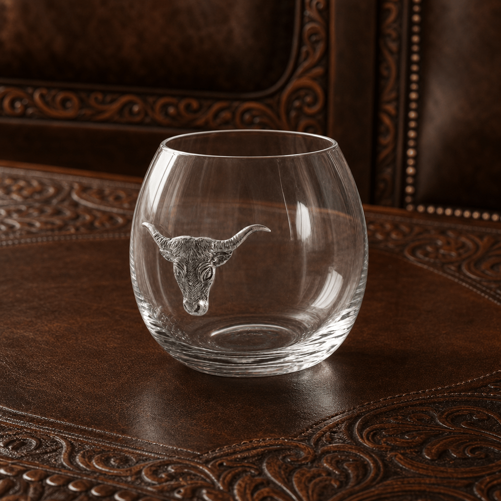 Longhorn Stemless Wine Glass 5