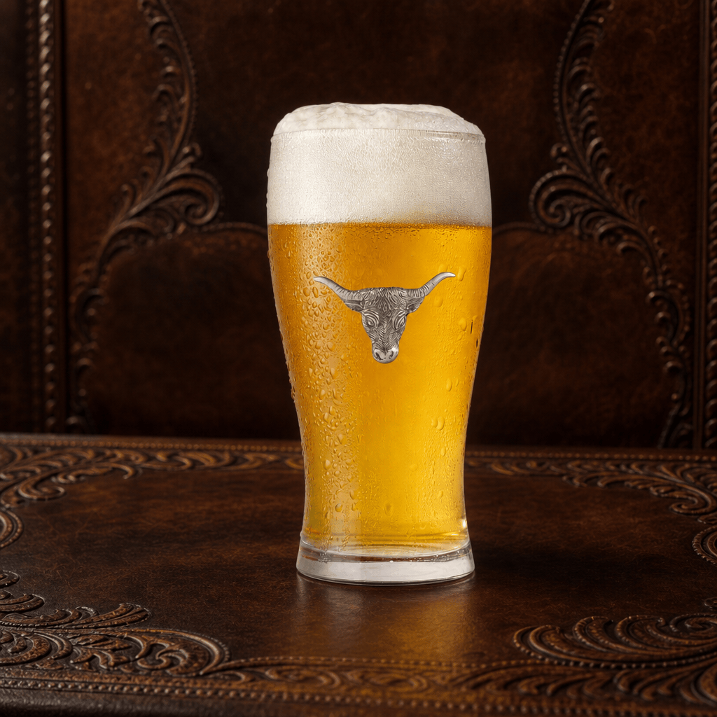 Long Horn Beer Glass 2