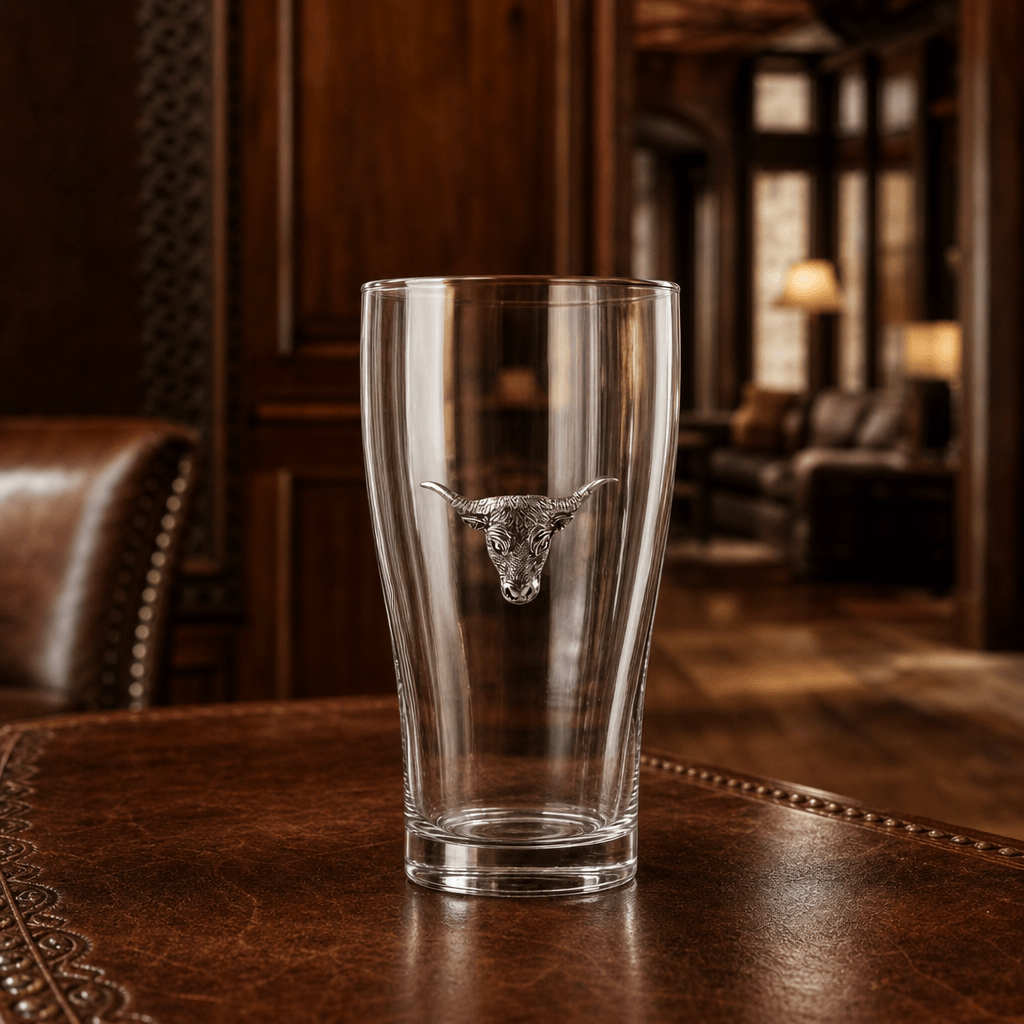 Long Horn Beer Glass 7