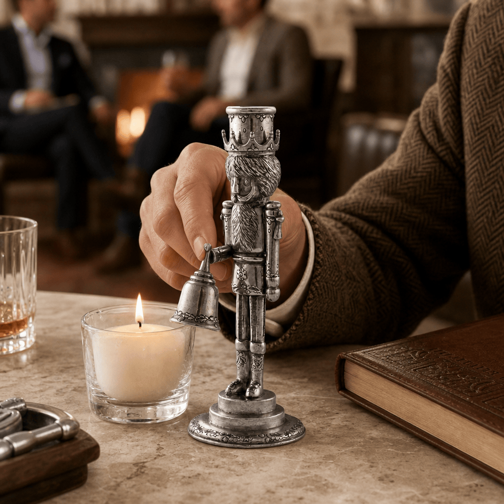 Mini Nutcracker Bell Snuffer Candlestick 6