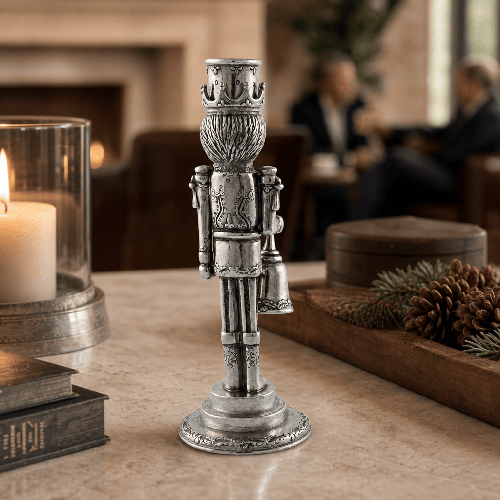 Mini Nutcracker Bell Snuffer Candlestick 8