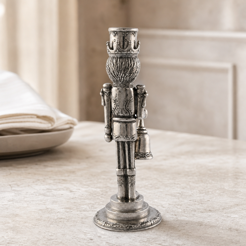 Mini Nutcracker Bell Snuffer Candlestick 4