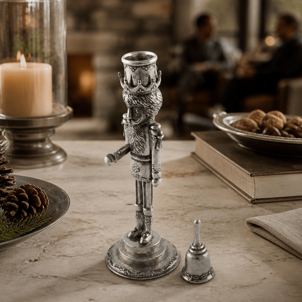 Mini Nutcracker Bell Snuffer Candlestick 9