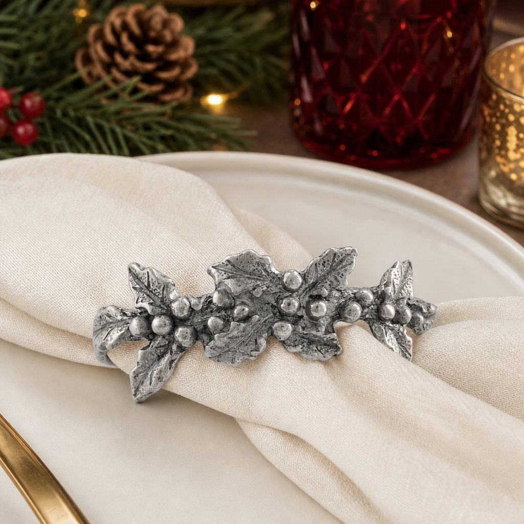 Holly Napkin Ring 2