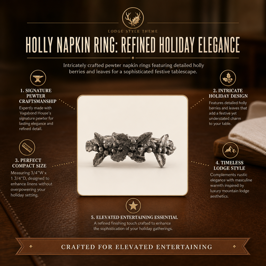 Holly Napkin Ring 11
