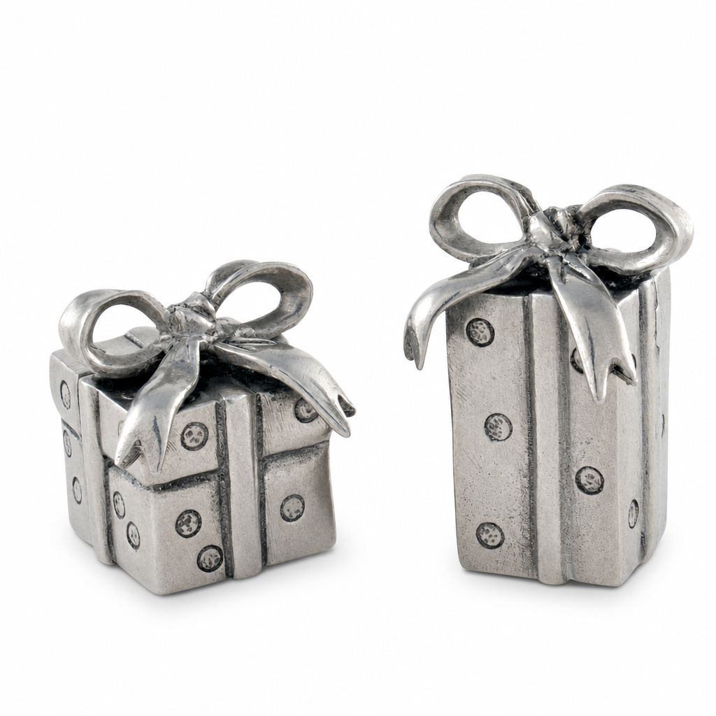 Christmas Package Placecard Holder Pair 1