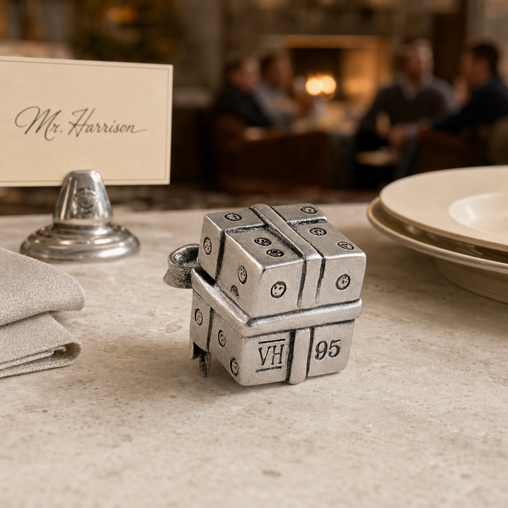 Christmas Package Placecard Holder Pair 8