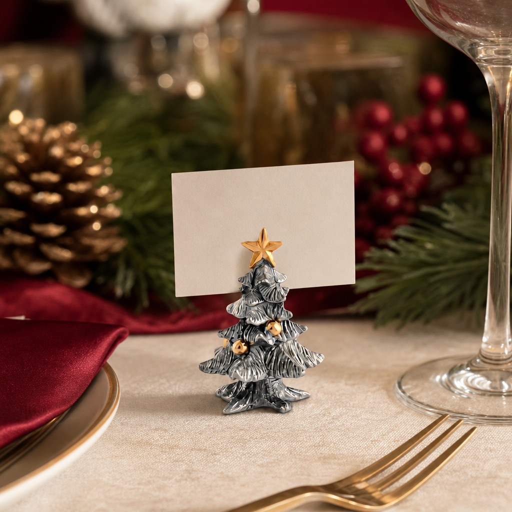 Chirstmas Tree Placecard Holder 2