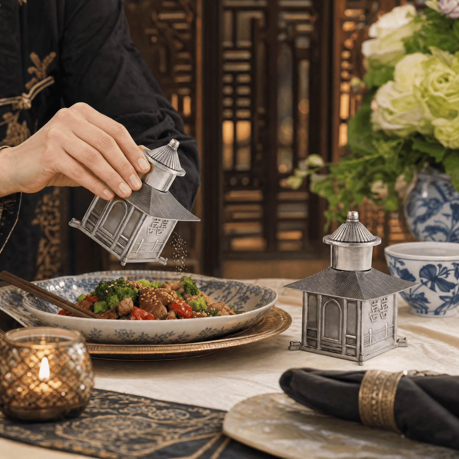 Pagoda Salt and Pepper Shaker 5