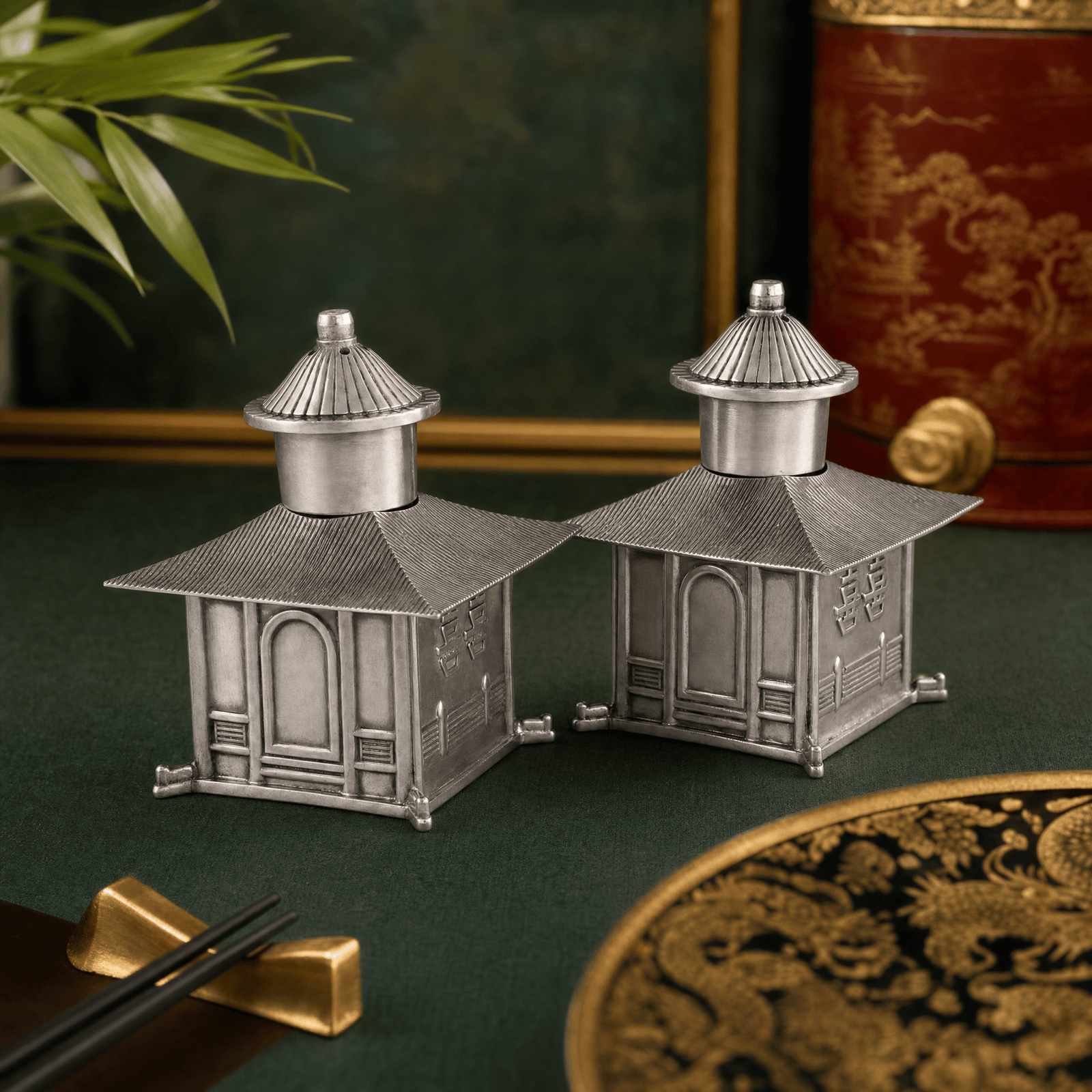 Pagoda Salt and Pepper Shaker 2
