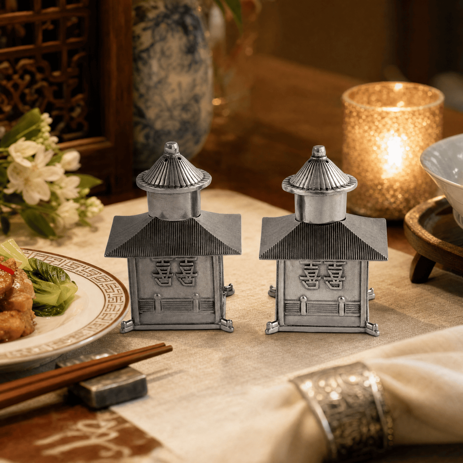 Pagoda Salt and Pepper Shaker 6