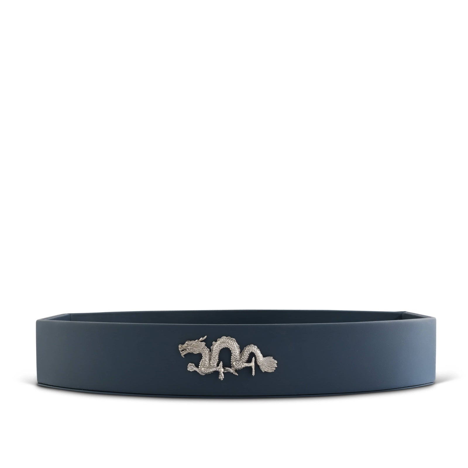 Vagabond House Eastern Intrigue Dragon Vegan Leather Parlor Tray