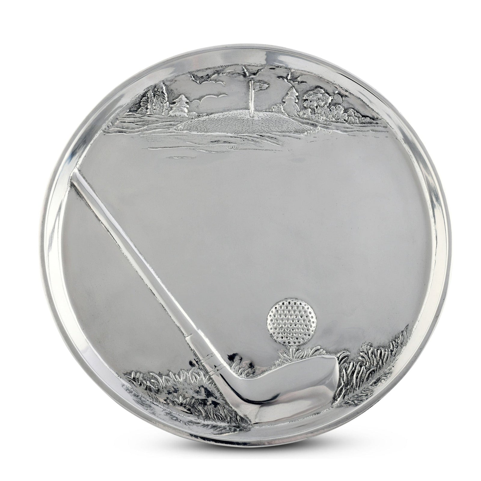 Vagabond House Golf Golf Round Serving Tray