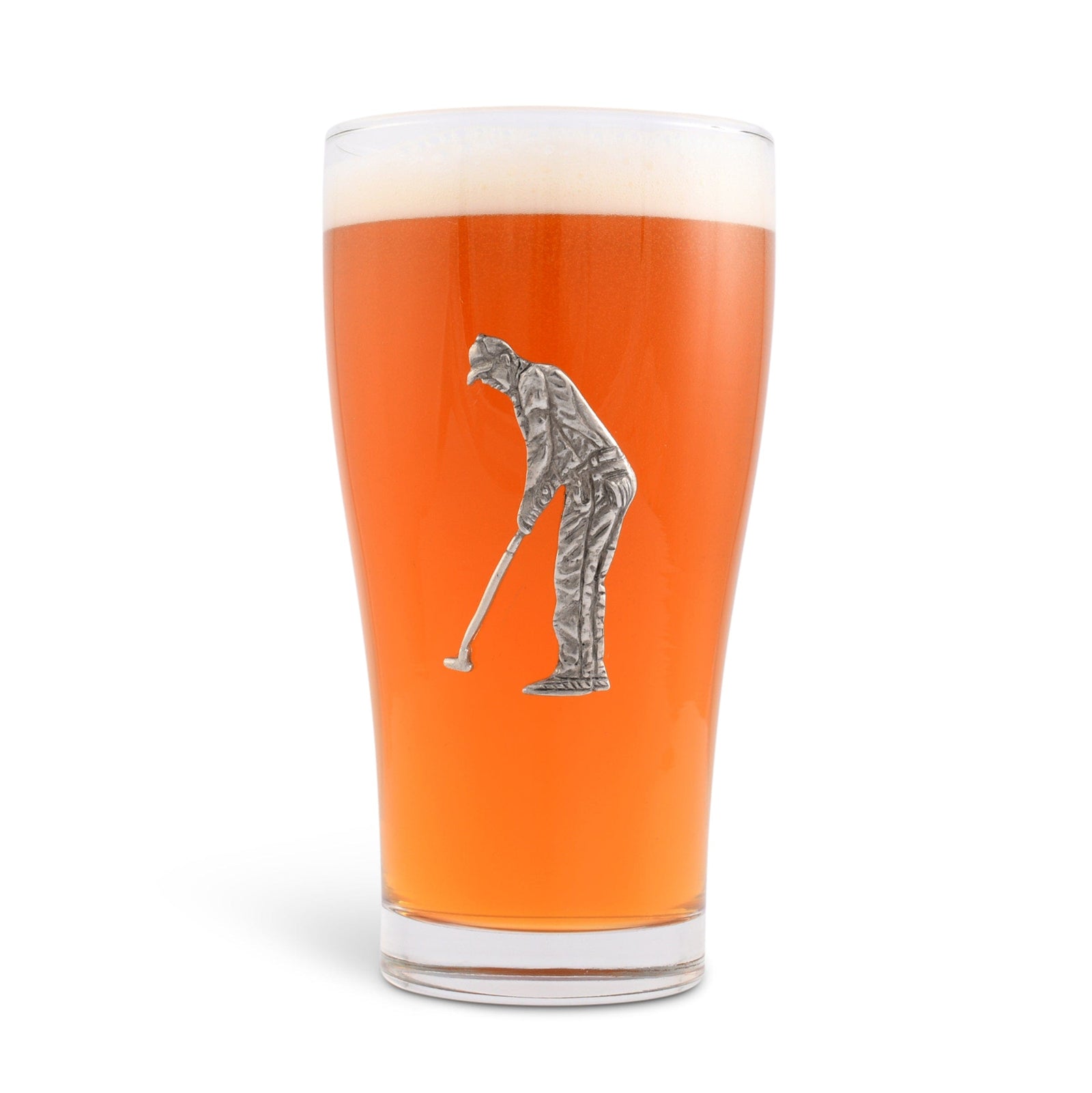 Vagabond House Golf Golfer Beer Glass
