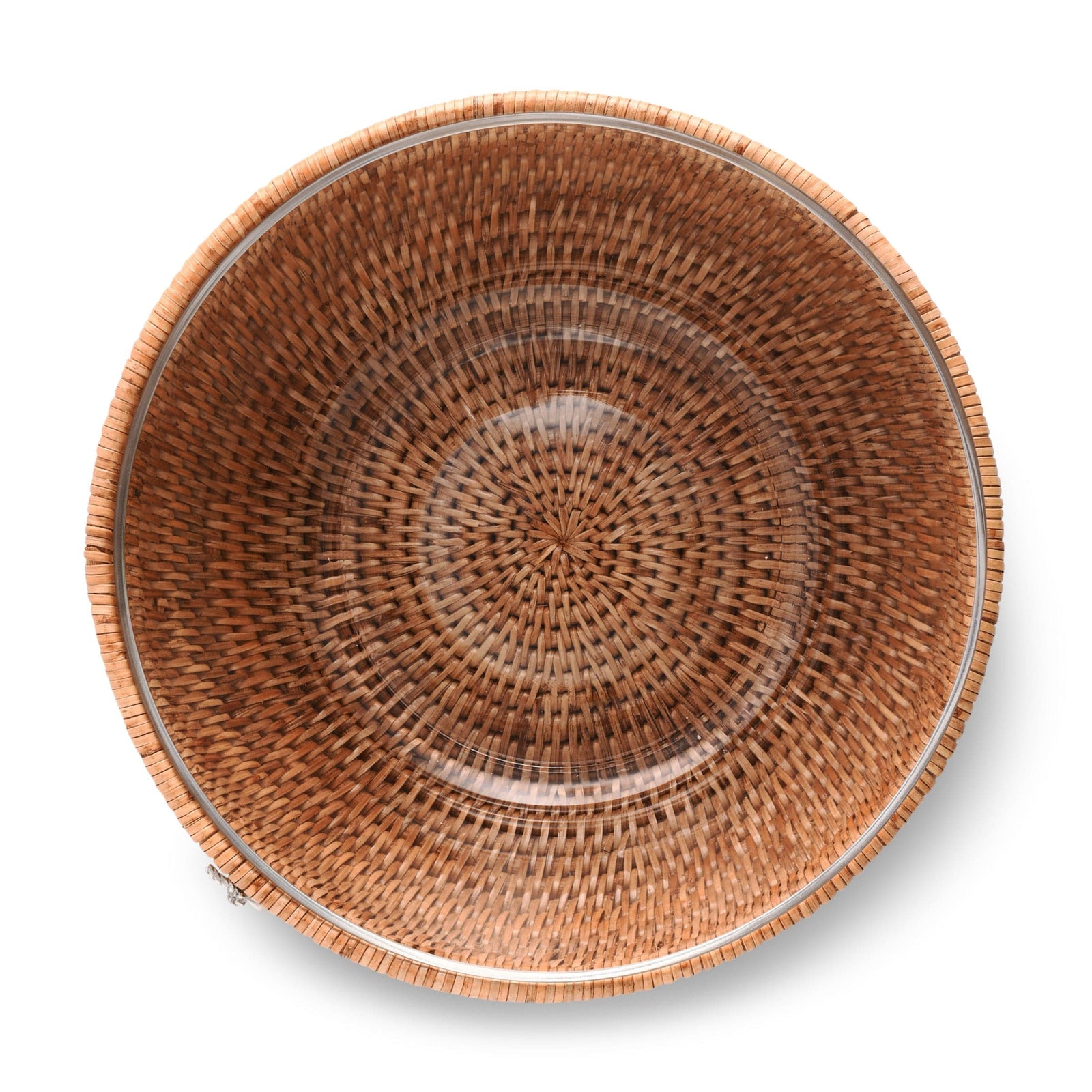 Vagabond House Replacement Hand Woven Serving Bowl Rattan