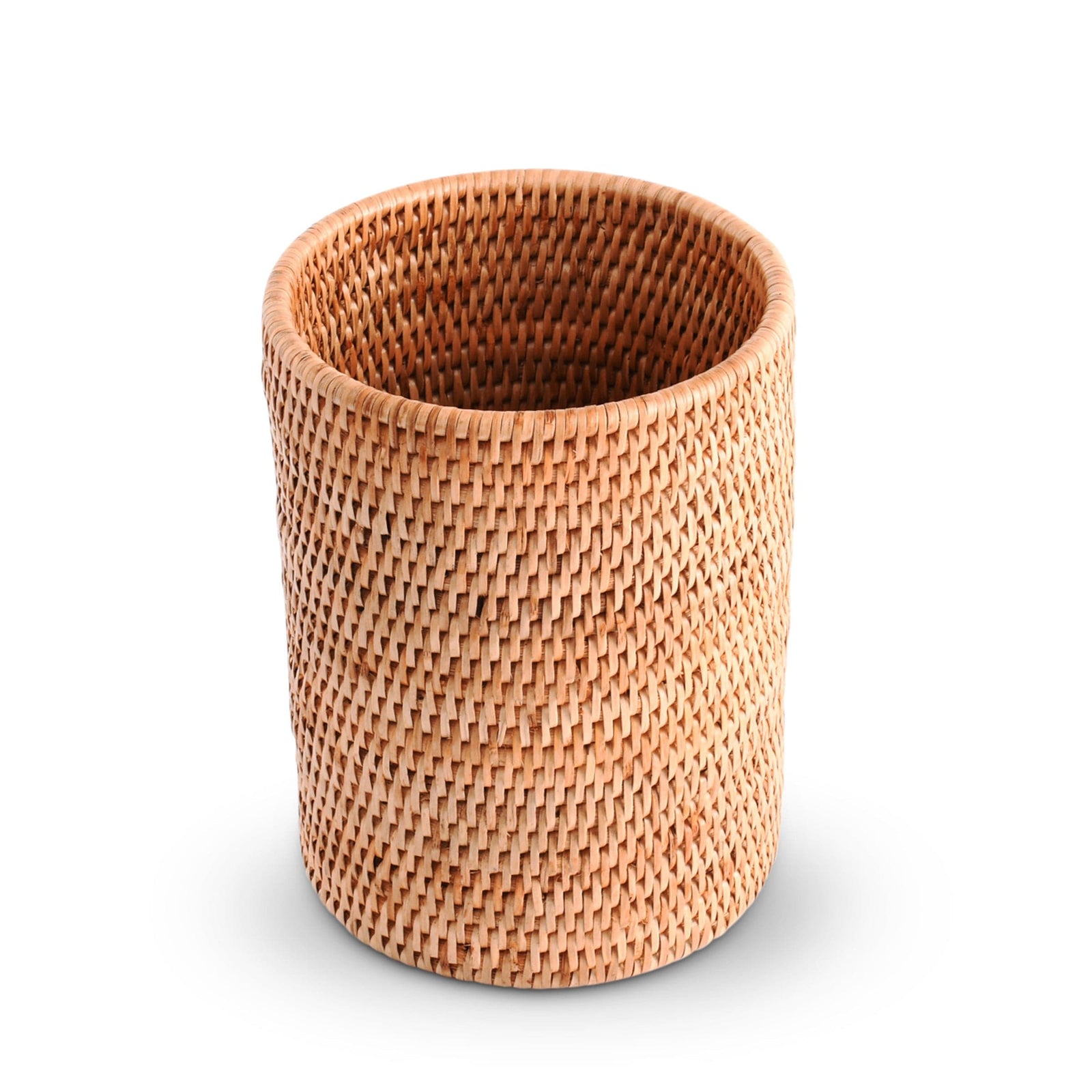 Vagabond House Replacement Hand Woven Wicker Rattan Utensils Holder